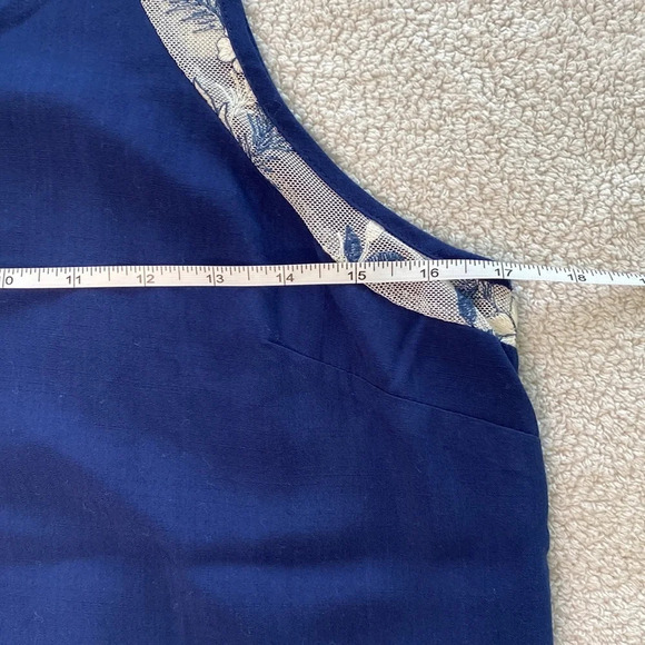 Reneec. kitty Mesh embroidery detail top size XS - Picture 9 of 10